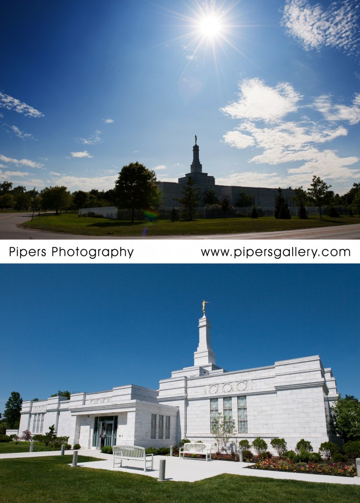 Amy and Pat - LDS temple in Columbus, OH