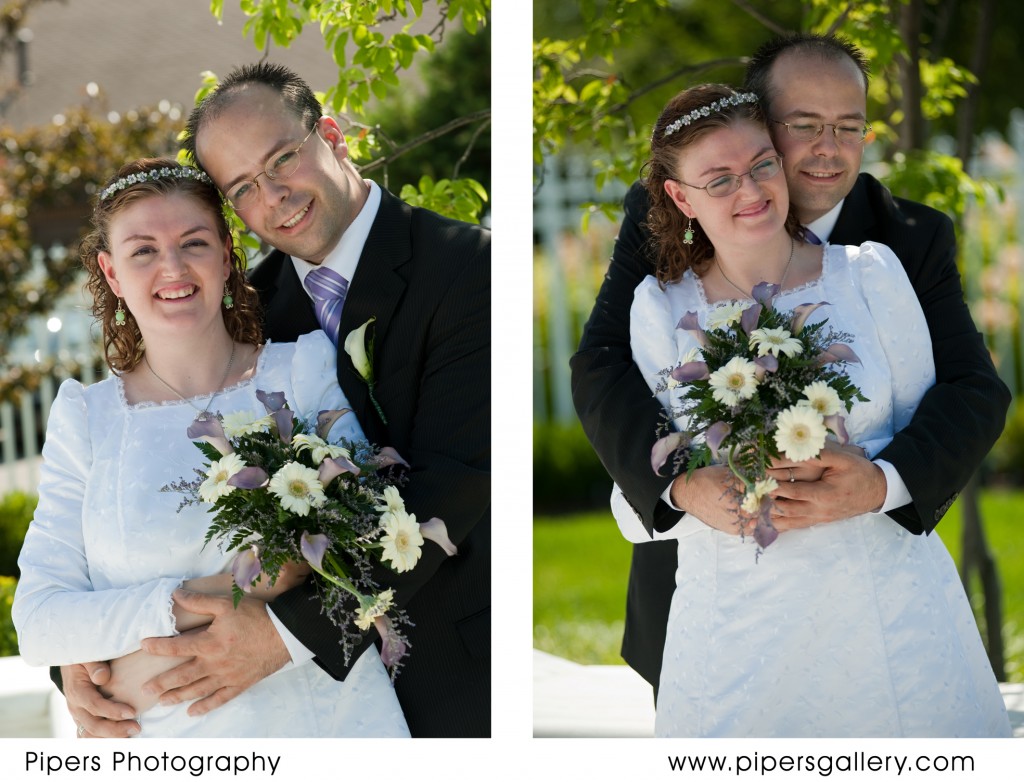 Amy and Pat - LDS temple in Columbus, OH