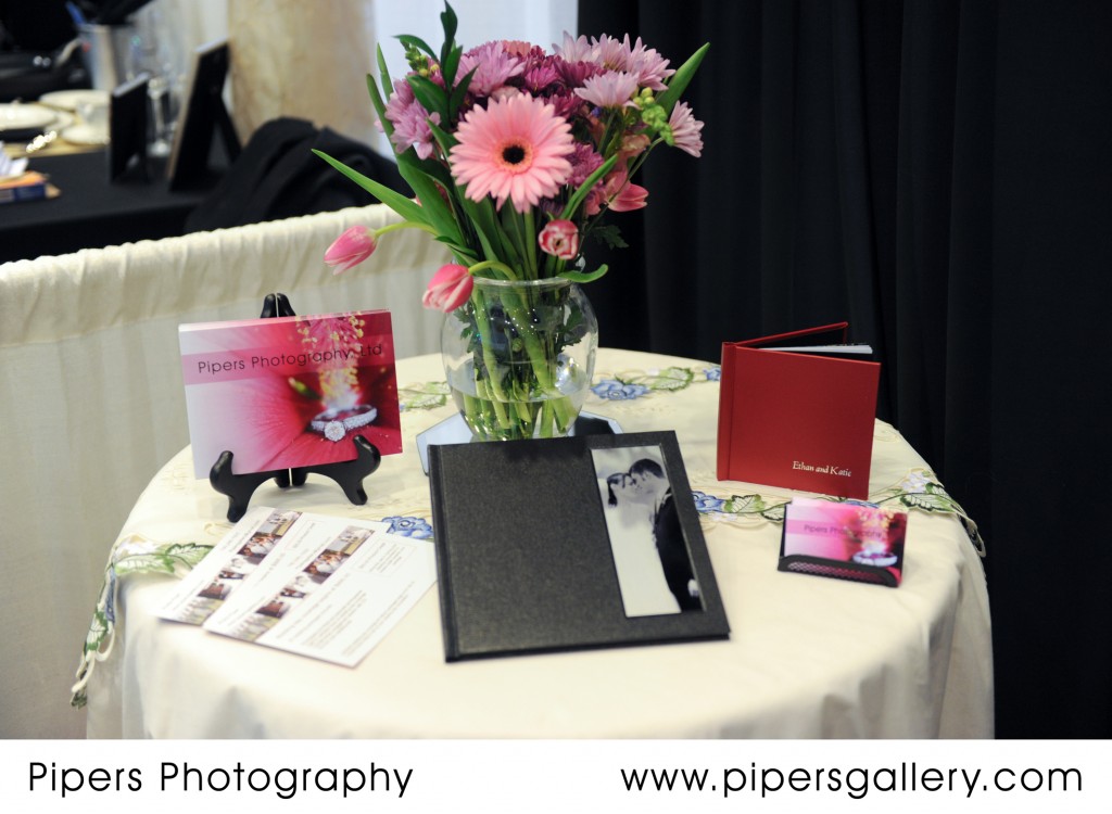 8x8 Album. Columbus, Ohio Bridal show - Pipers Photography