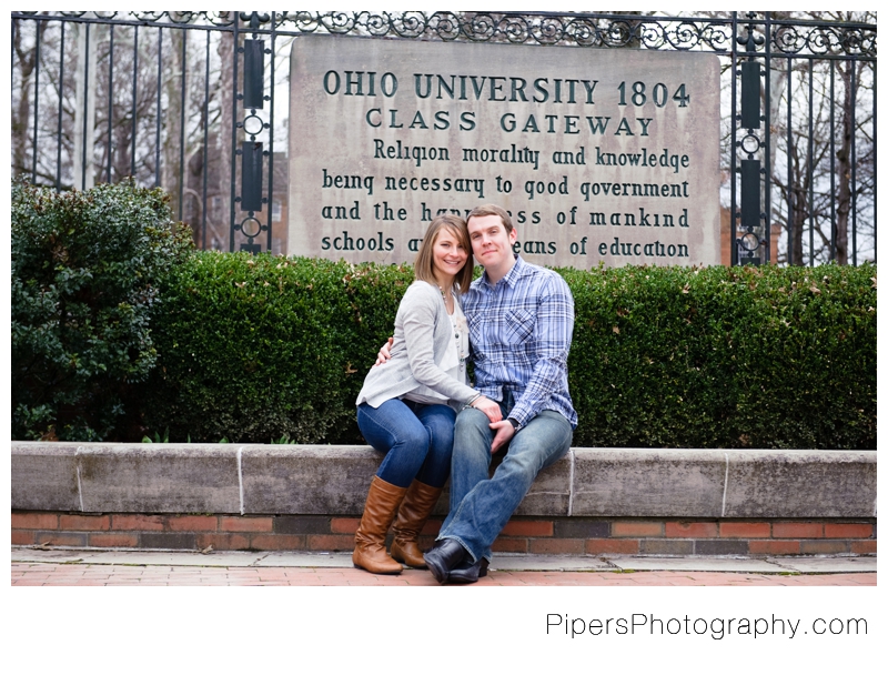 Athens Ohio Engagement Session - columbus ohio wedding photographer krista piper 