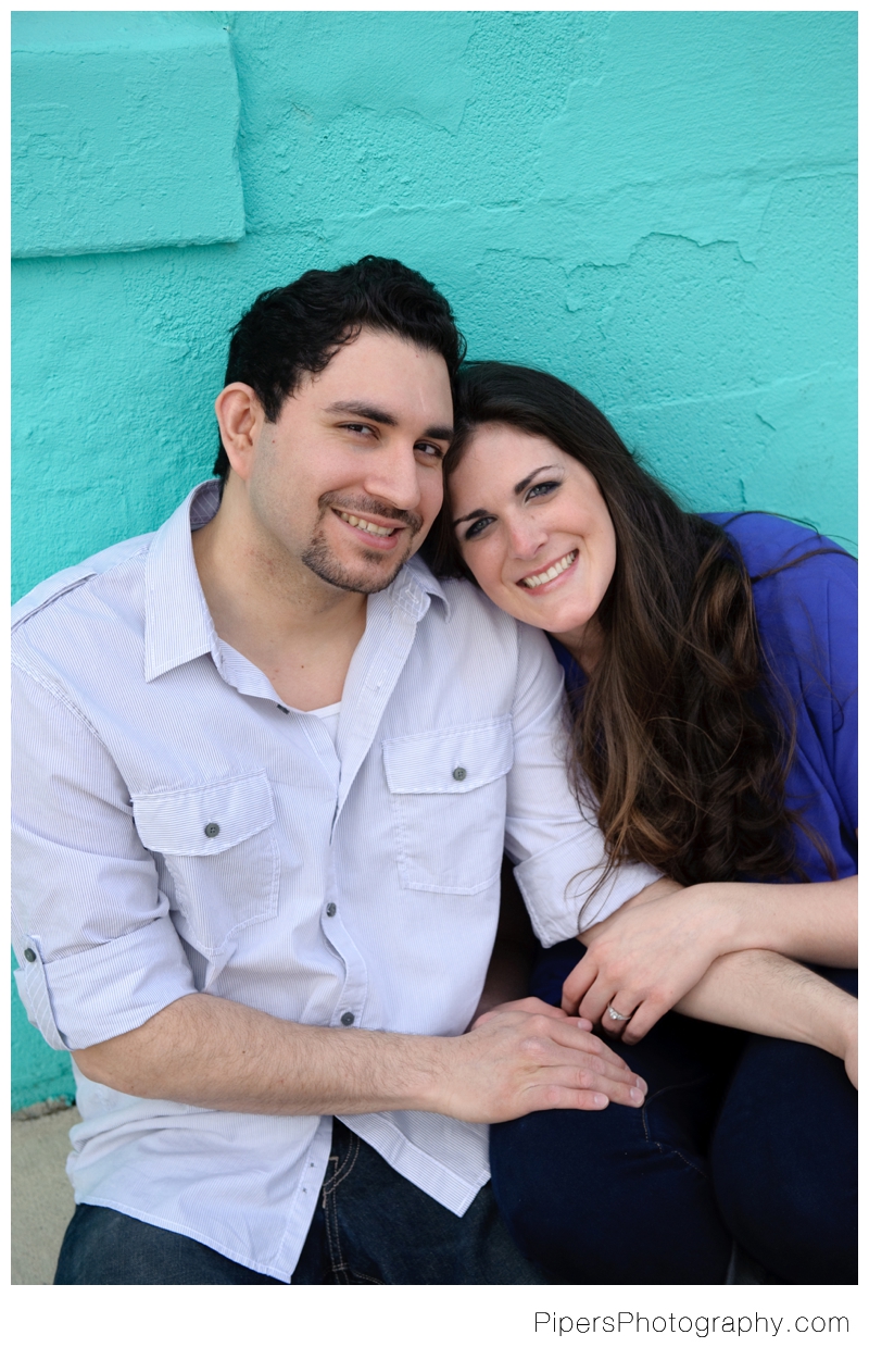 Columbus Ohio engagement session - Short North engagement session