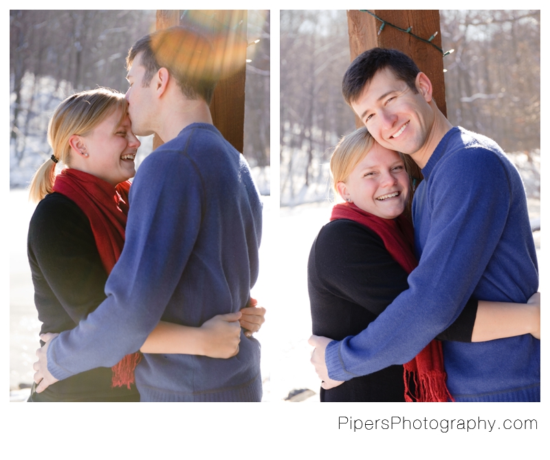 Lancaster ohio engagement session at alley park by pipersphotography.com