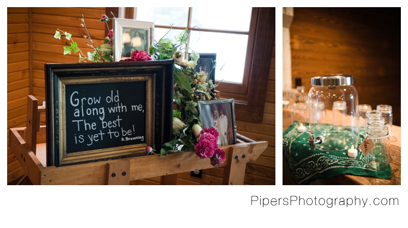 Barn wedding Pipers Photography
