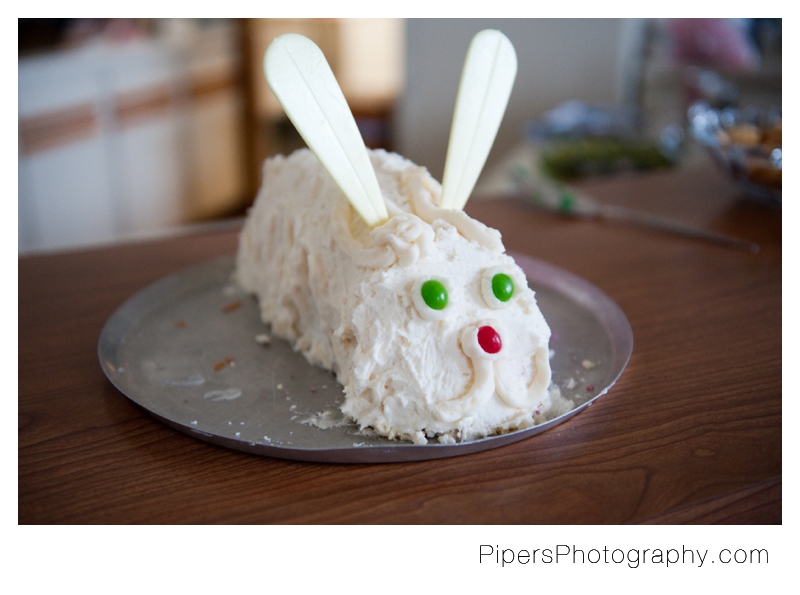 easter bunny cake