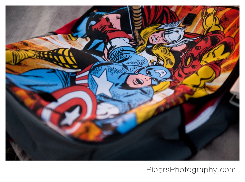 The avengers backpack engagement photos 