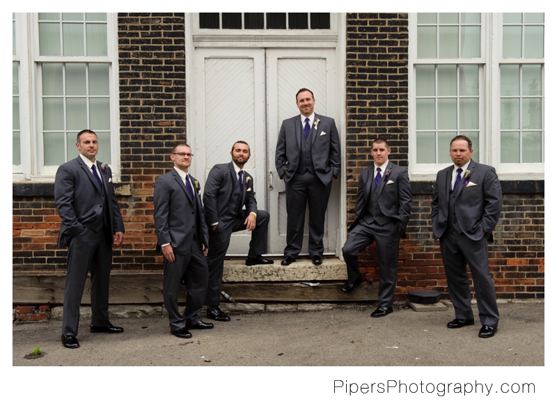 bridal party pictures columbus ohio wedding pipers photography