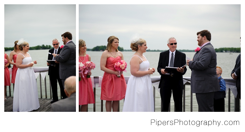 yacht club wedding ceremony