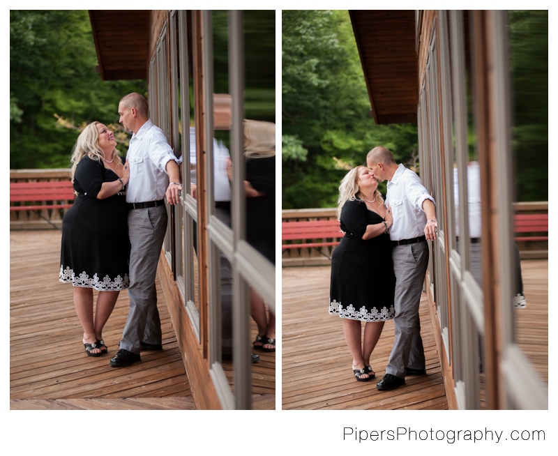 lancaster engagement session alley park engagement session covered bridge