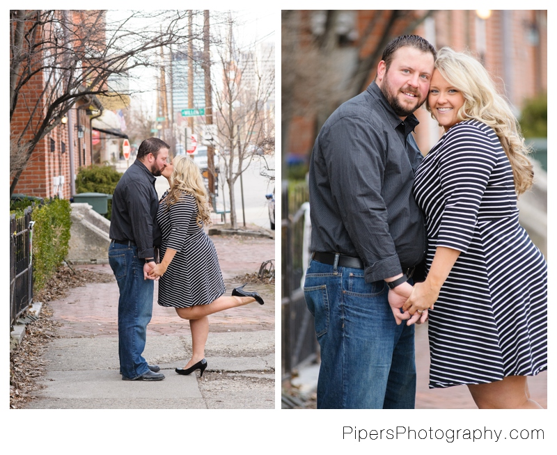 Columbus Ohio Engagement Session German Village engagement photos Pipers Photography Krista Piper 