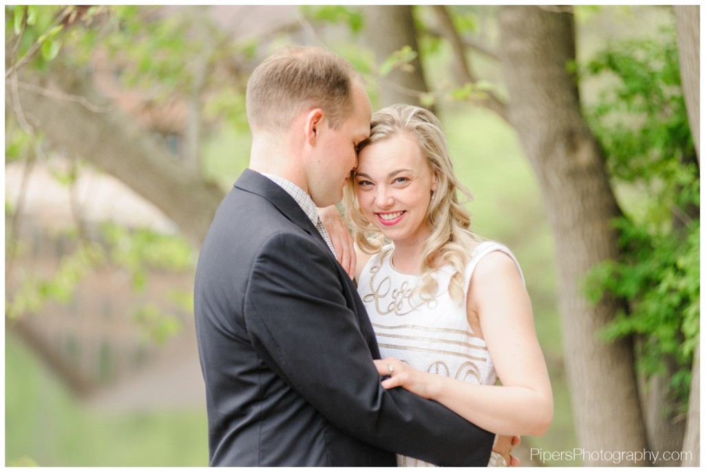 Lancaster Ohio Engagement session Alley Park Pipers Photography