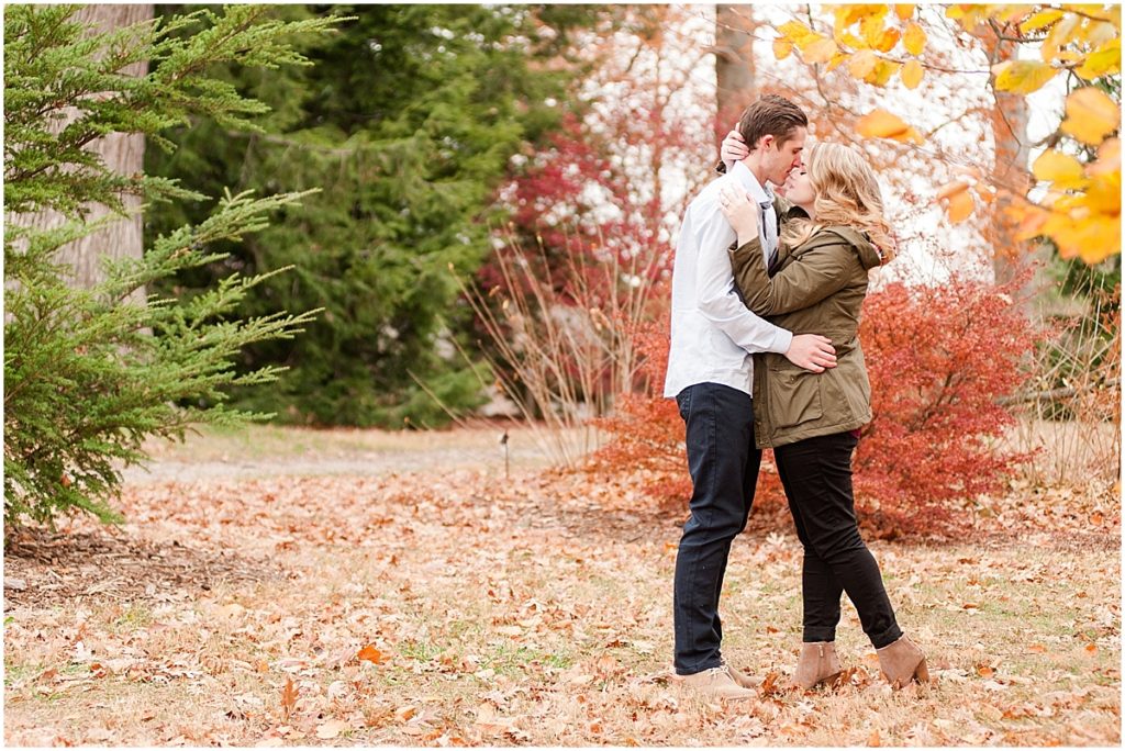 Central Ohio Wedding Photographers - http://www.pipersphotography.com Dawes Arboretum Fall Autumn Engagement Session photos 