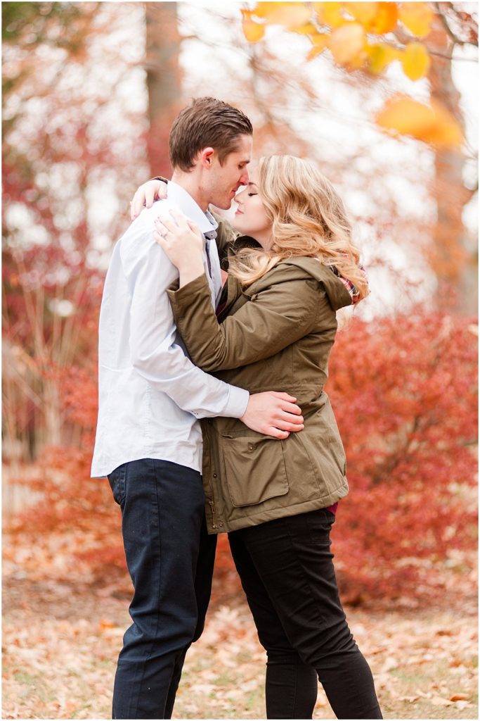 Central Ohio Wedding Photographers - http://www.pipersphotography.com Dawes Arboretum Fall Autumn Engagement Session photos 