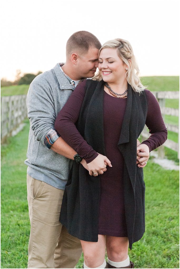 Hilliard Ohio Engagement Photography Session + Circleville Ohio Engagement Session Circleville Fire Department Engagement Session + Autumn Outdoor Engagement Photography Session in Hilliard Ohio Pipers Photography Krista Piper