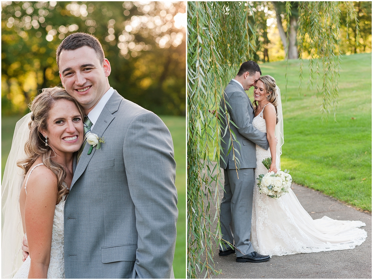 Brookside Golf and Country Club Wedding Columbus Ohio, Outdoor elegant wedding ceremony, golf course country club wedding pipers photography 