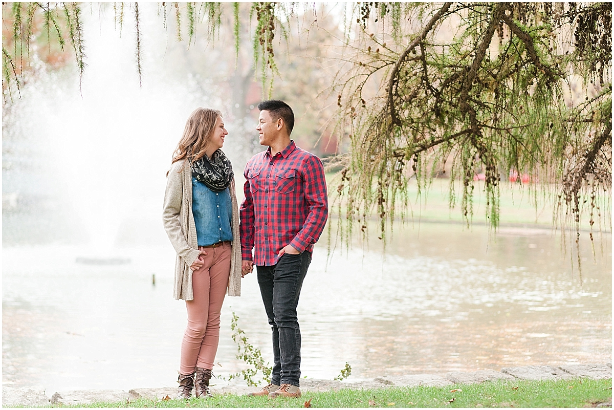 German Village Engagement Session Columbus, Ohio by Pipers Photography Krista Piper Schiller Park, Book Loft, Downtown Columbus Engagement photos 
