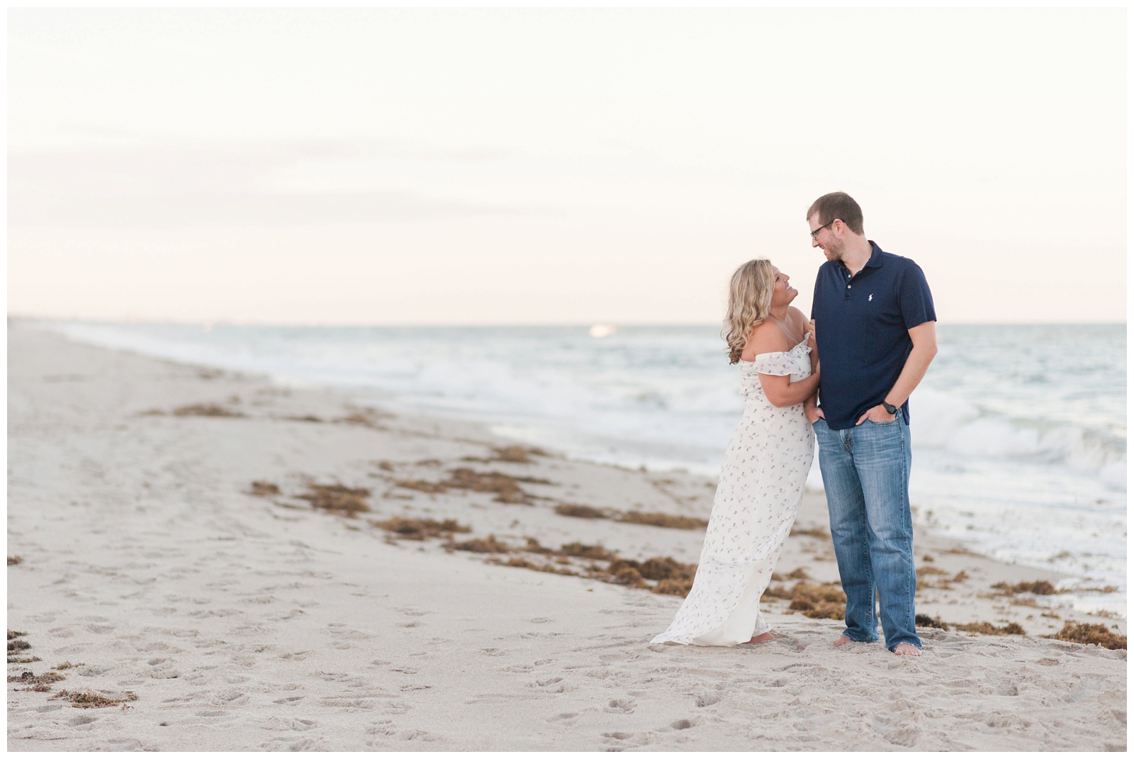 What to Wear for Your Engagement Session in Melbourne Beach Florida fall engagement sessions