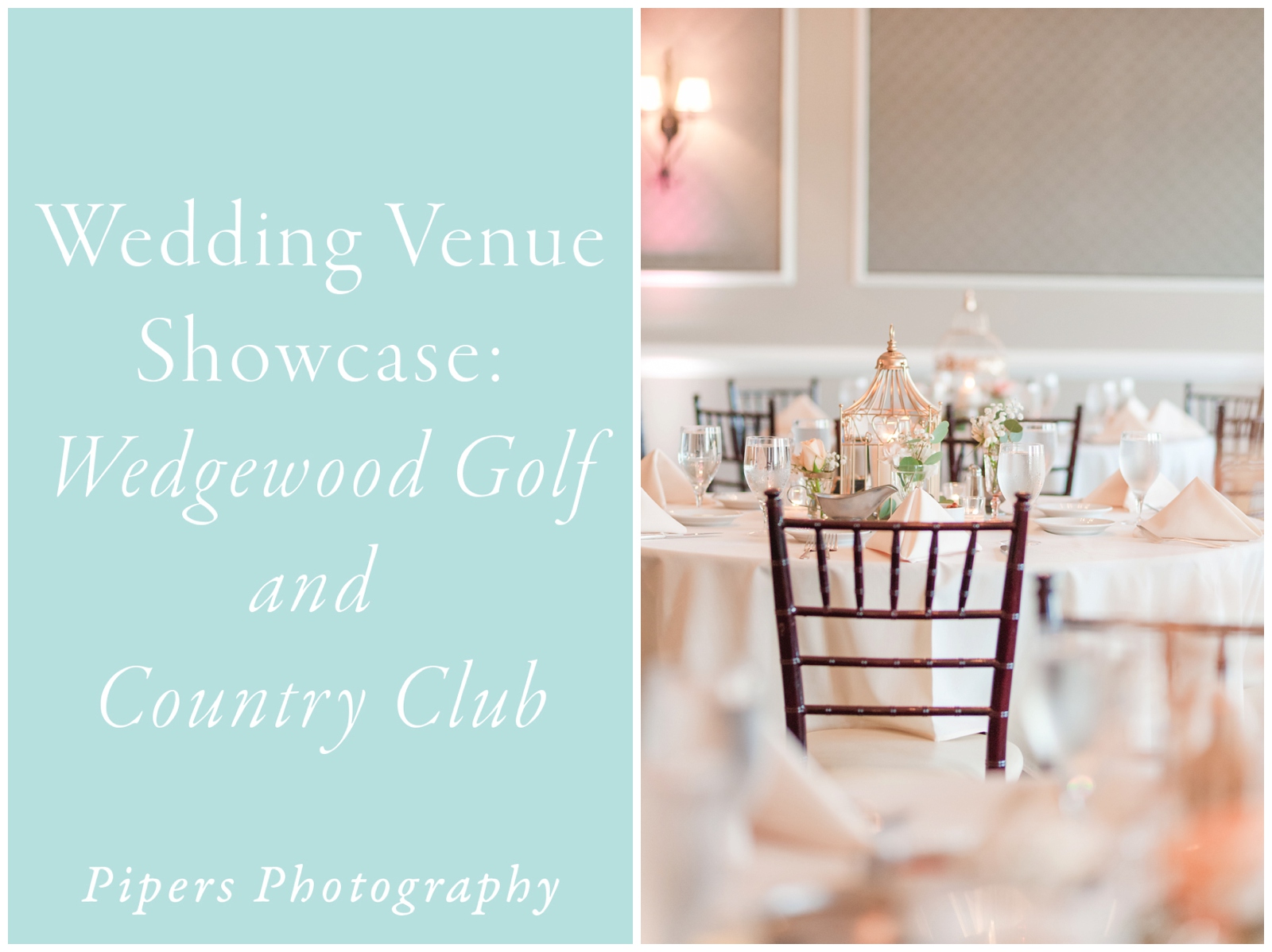 Wedding venue showcase on Wedgewood Golf and Country Club Powell, Ohio by Pipers Photography 
