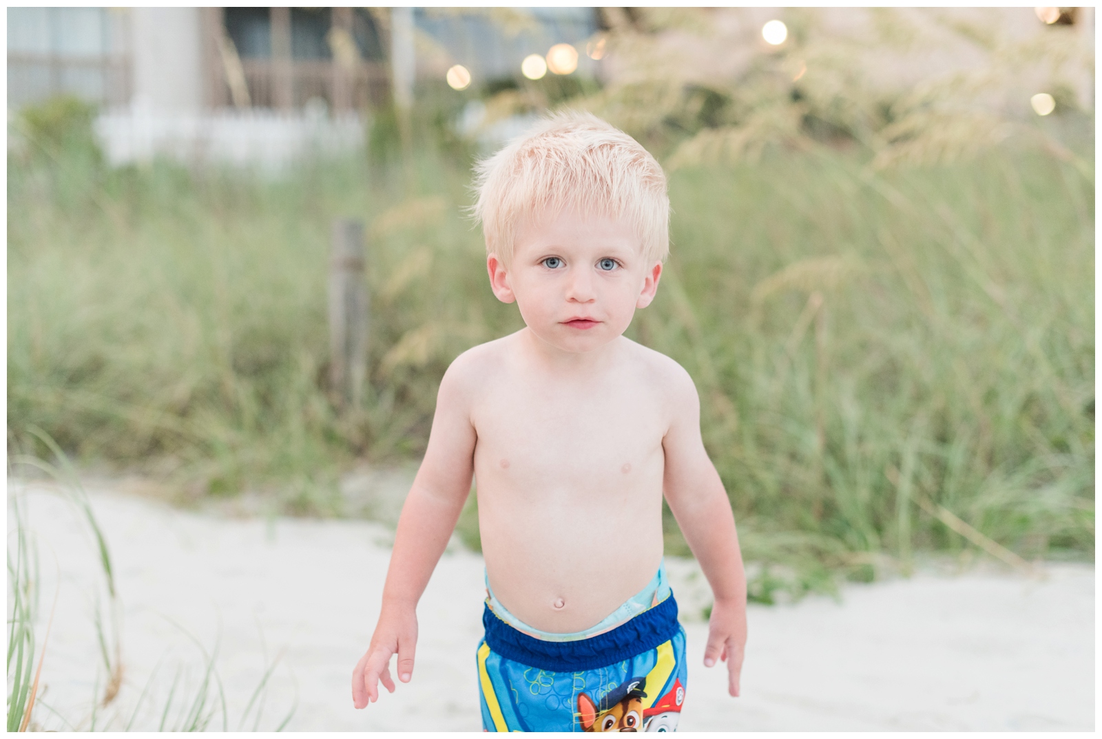 family vacation family portrait session, toddler photo session on the beach ocean front North Myrtle Beach South Carolina Oceanfront Fun Family Vacation