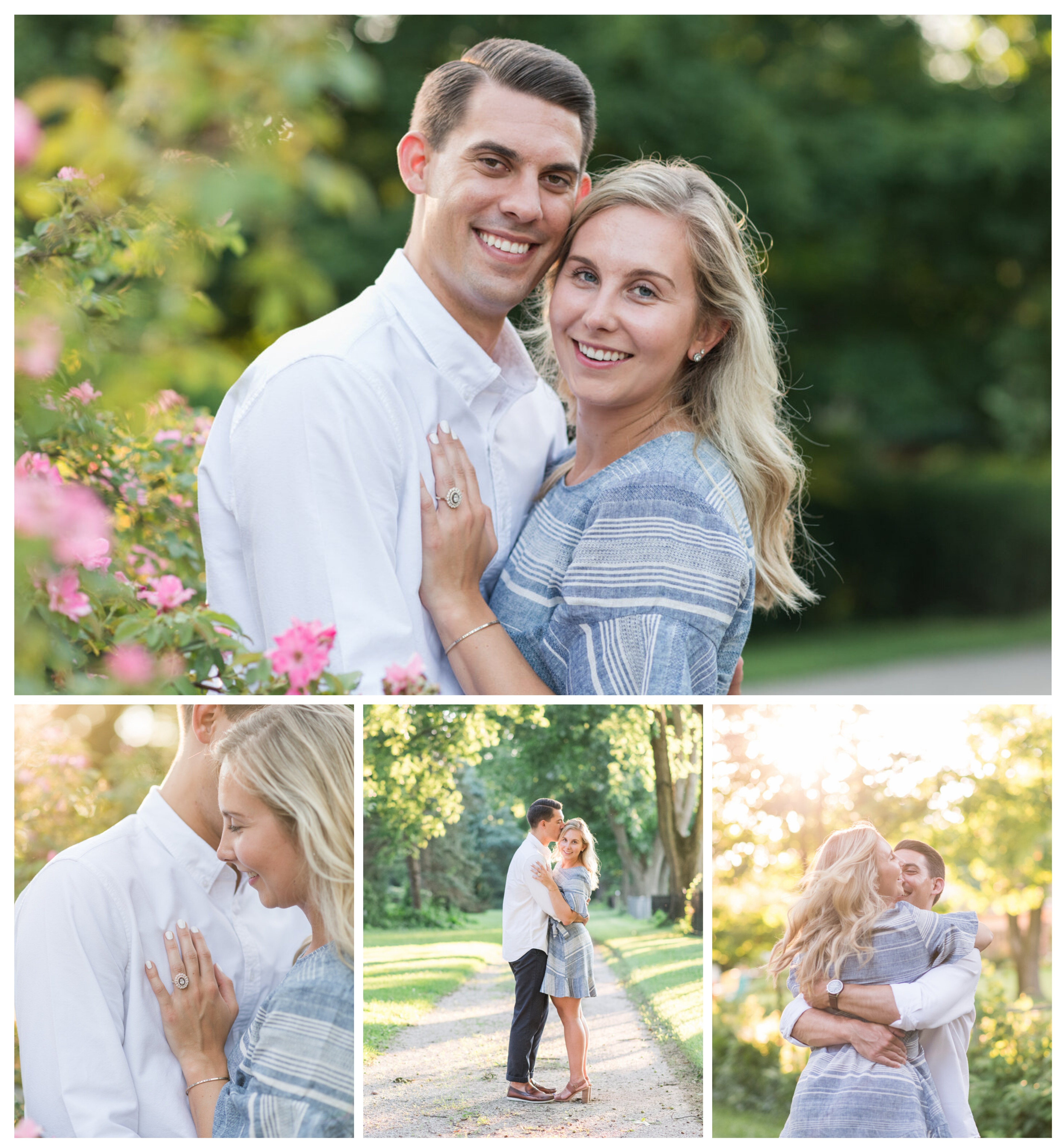 Park of Roses engagement session by Pipers Photography