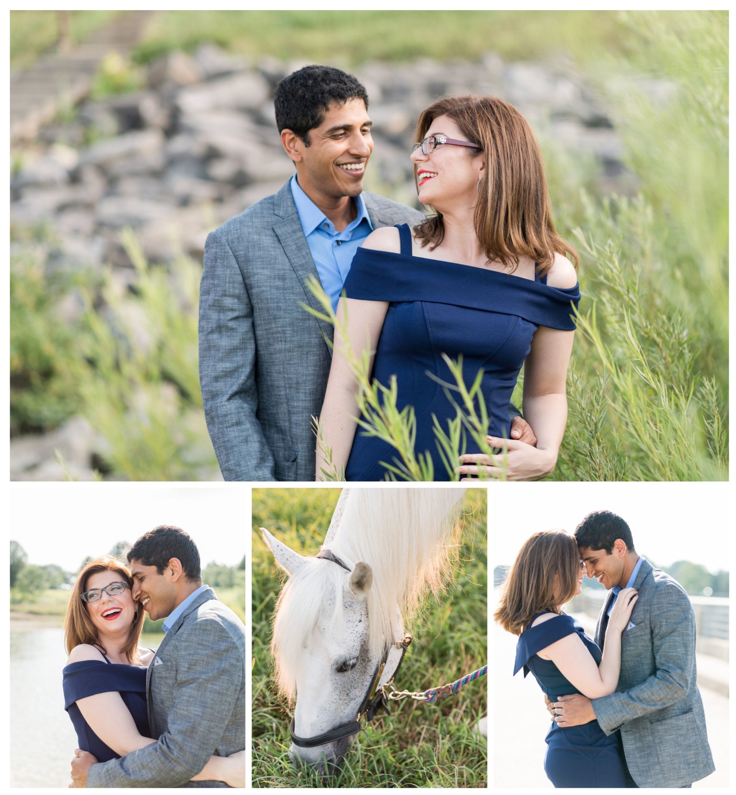 Hoover Reservoir summer engagement session by Pipers Photography